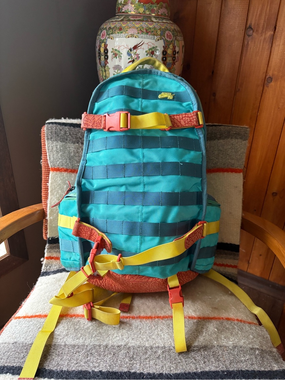 Nike Teal Multicolor Tactical Backpack - Men's